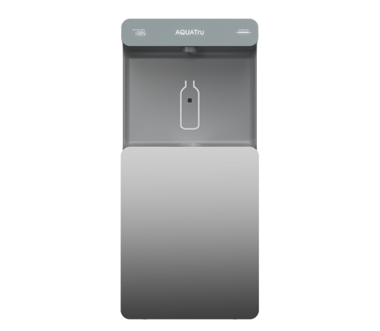 AquaTru Refrigerated On-Wall Bottle Filler with Hands-Free System