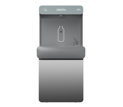 AquaTru Refrigerated On-Wall Bottle Filler with Bubbler System