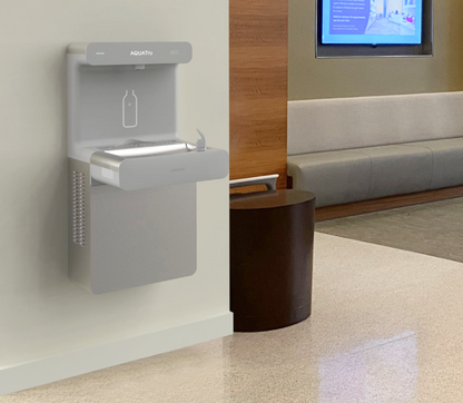 AquaTru Refrigerated On-Wall Bottle Filler with Bubbler System