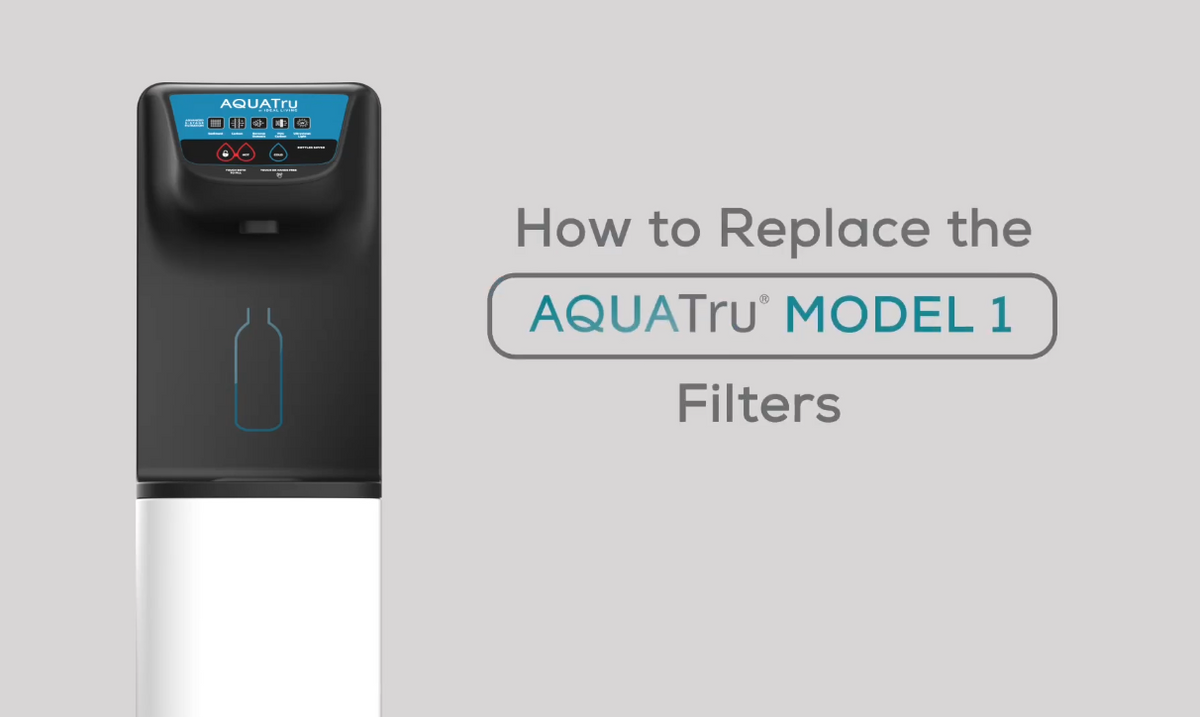 Load video: How to Replace AquaTru Model 1 Filters | Complete 5-Step Guide
