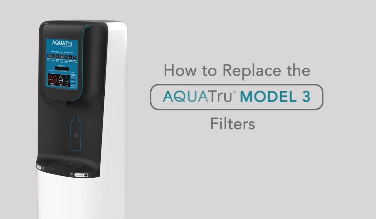 Load video: How to Replace Filters in the AquaTru Model 3 (Step-by-Step Guide)