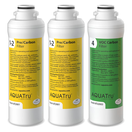 Model 1 One-Year Filter Combo Pack