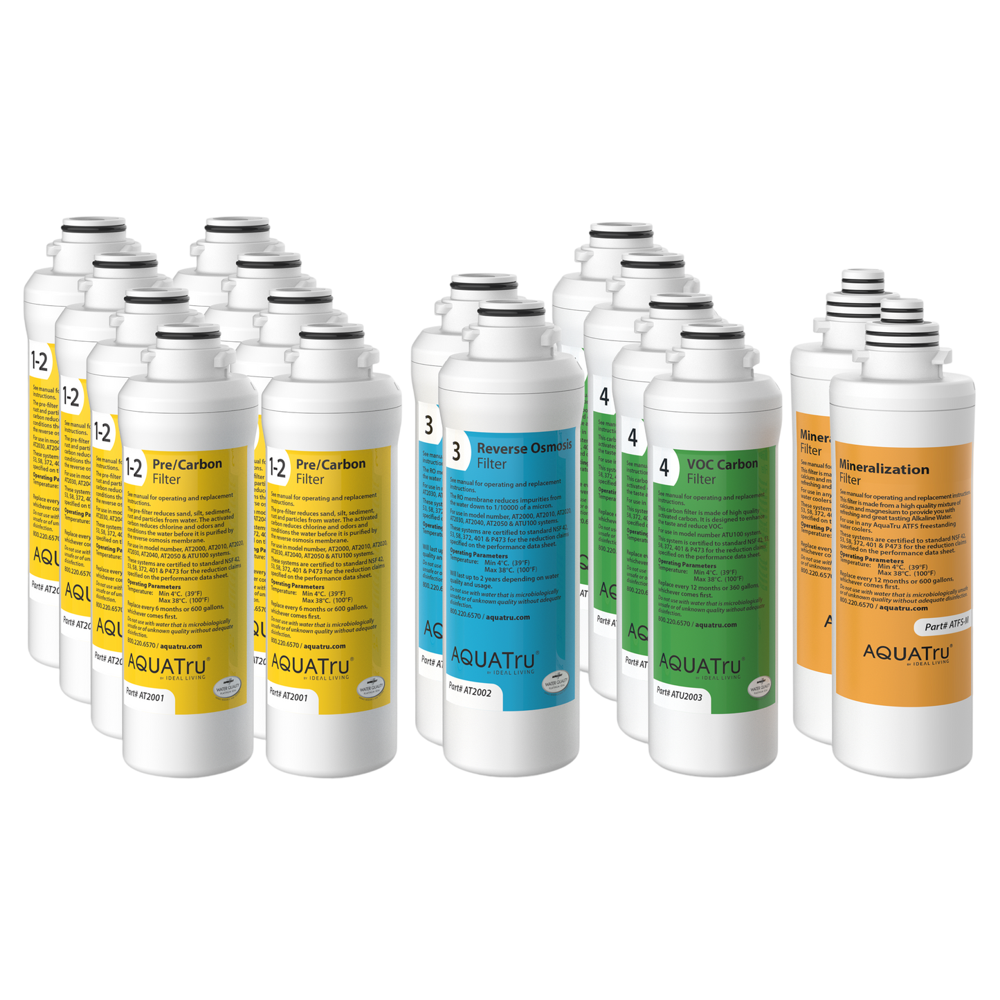 Freestanding Model 3 Two-Year Filter Combo Pack