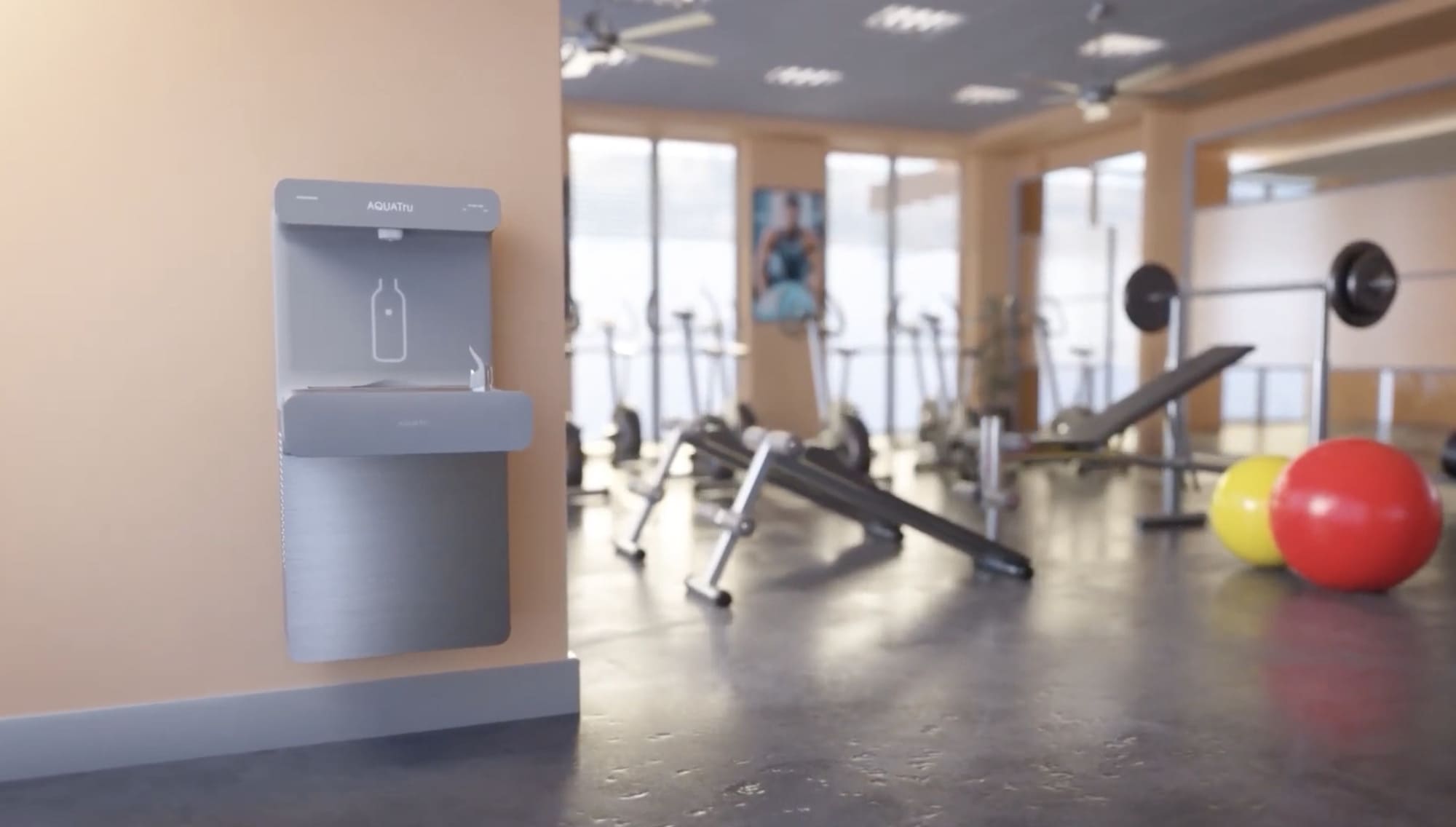 Load video: How to Install AquaTru On-Wall Bottle Filler with Bubbler | Installation Guide